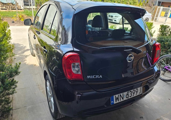 Nissan Micra cena 33900 przebieg: 125000, rok produkcji 2015 z Gryfino małe 37